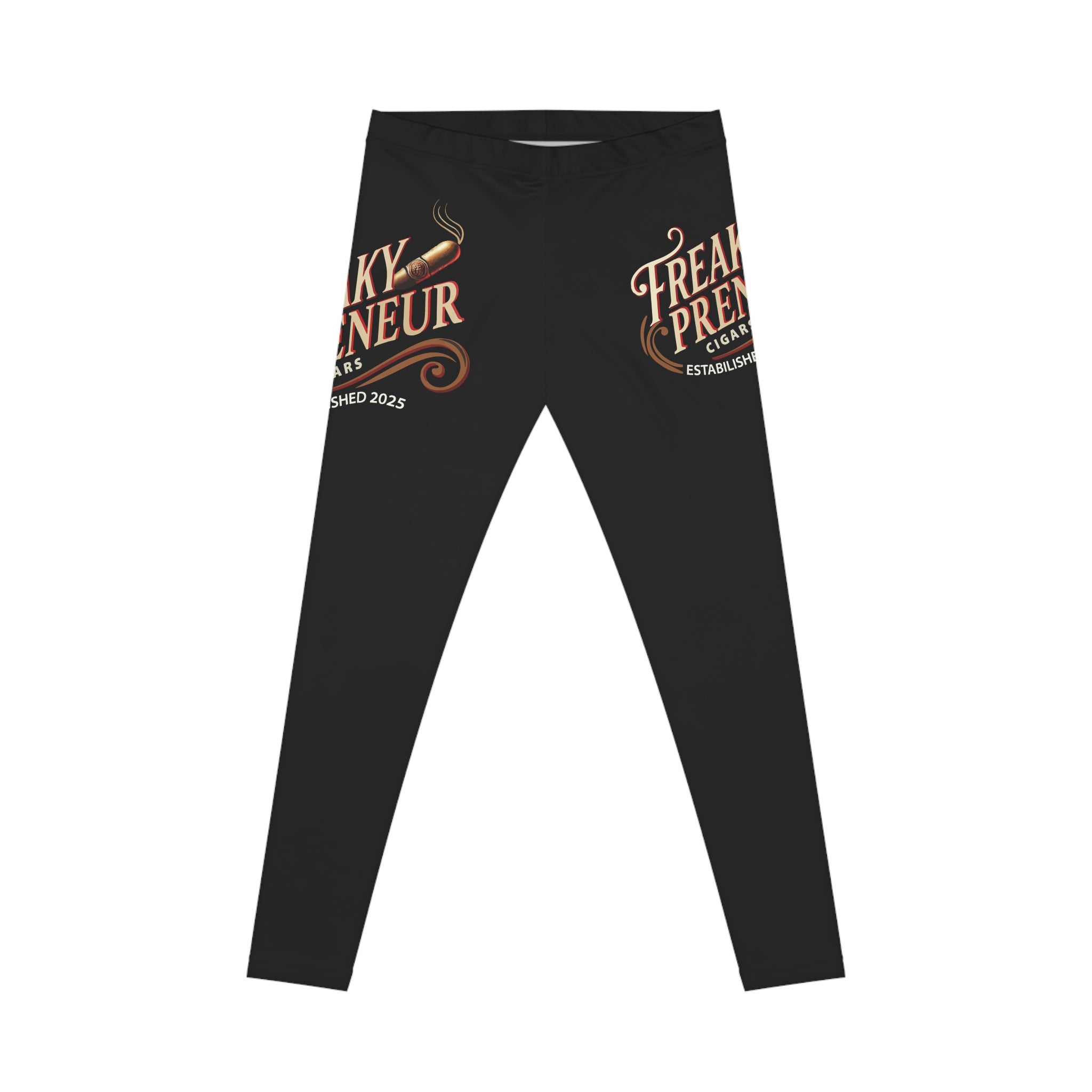 Freakypreneur Cigars Women's Casual Leggings - Stylish & Comfortable Activewear