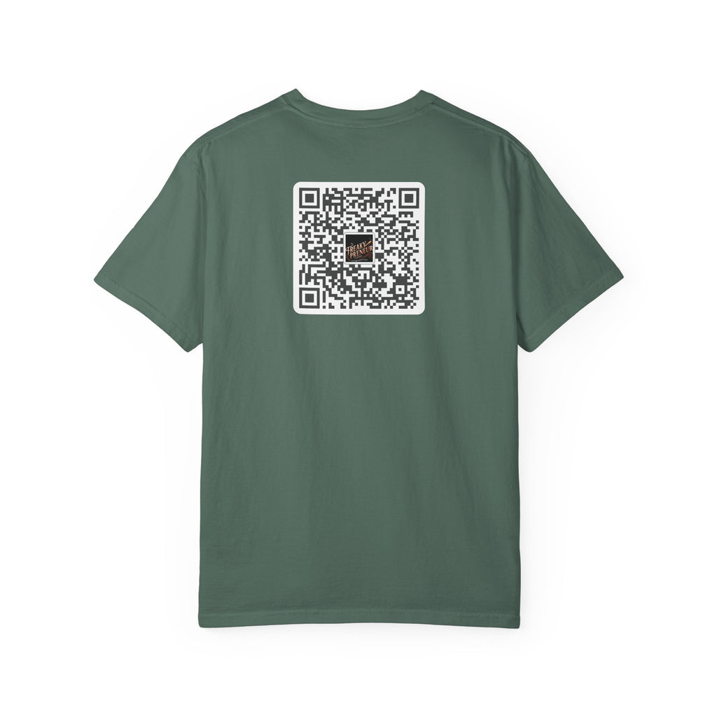 Freakypreneur Graphic T-Shirt — Vintage Cigar Logo with QR Back