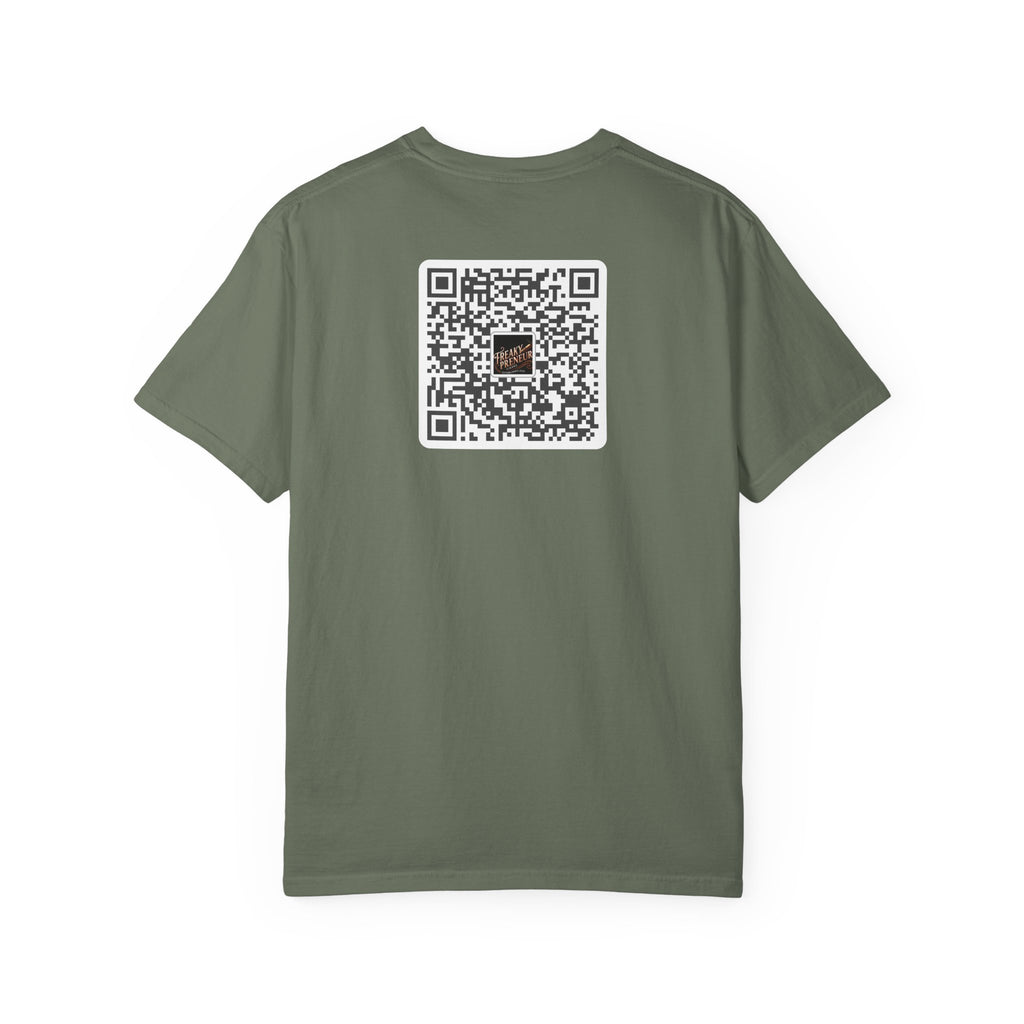 Freakypreneur Graphic T-Shirt — Vintage Cigar Logo with QR Back