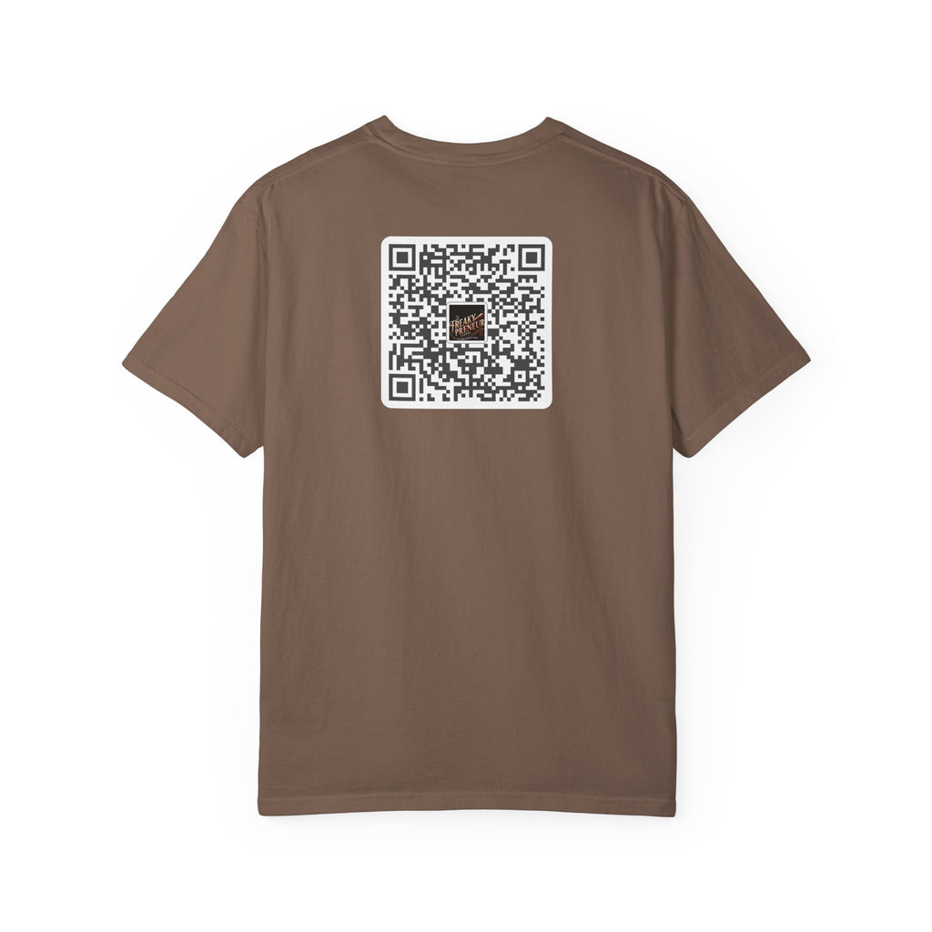 Freakypreneur Graphic T-Shirt — Vintage Cigar Logo with QR Back
