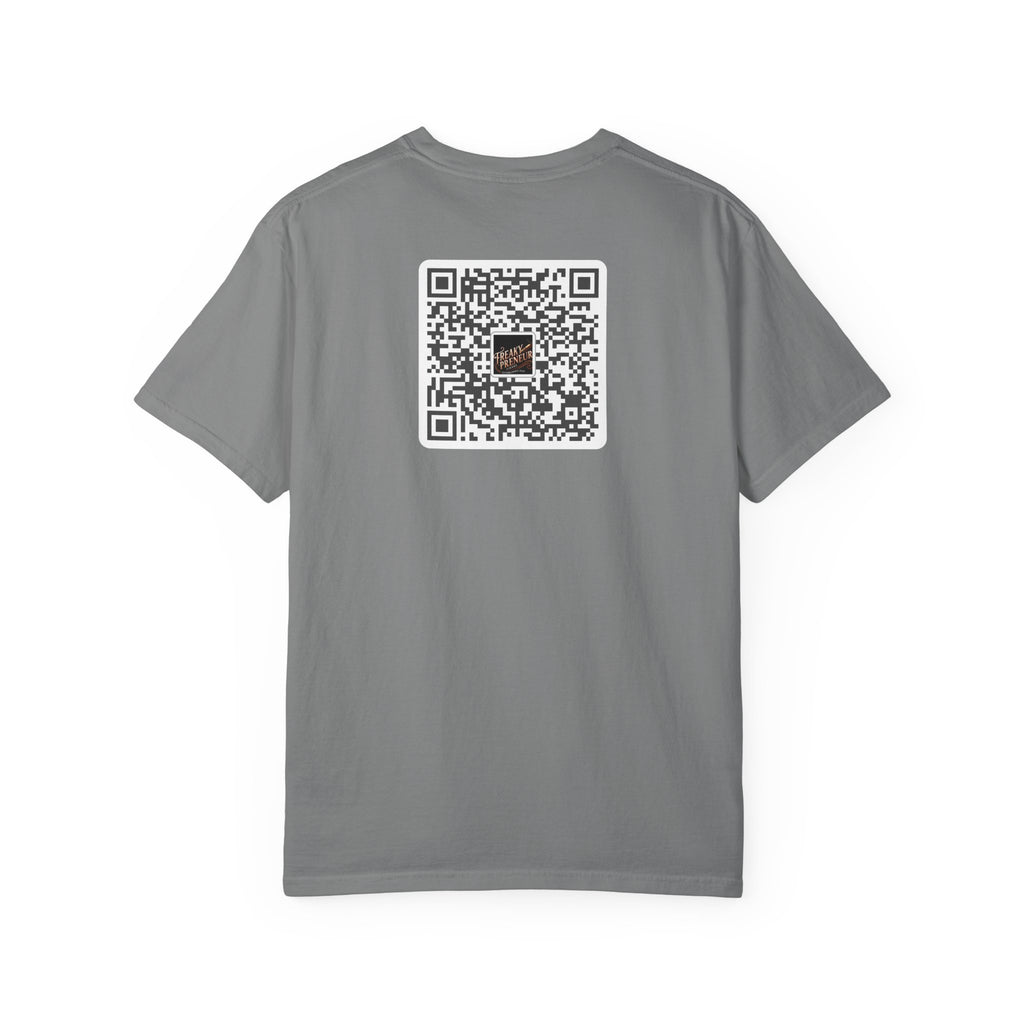 Freakypreneur Graphic T-Shirt — Vintage Cigar Logo with QR Back