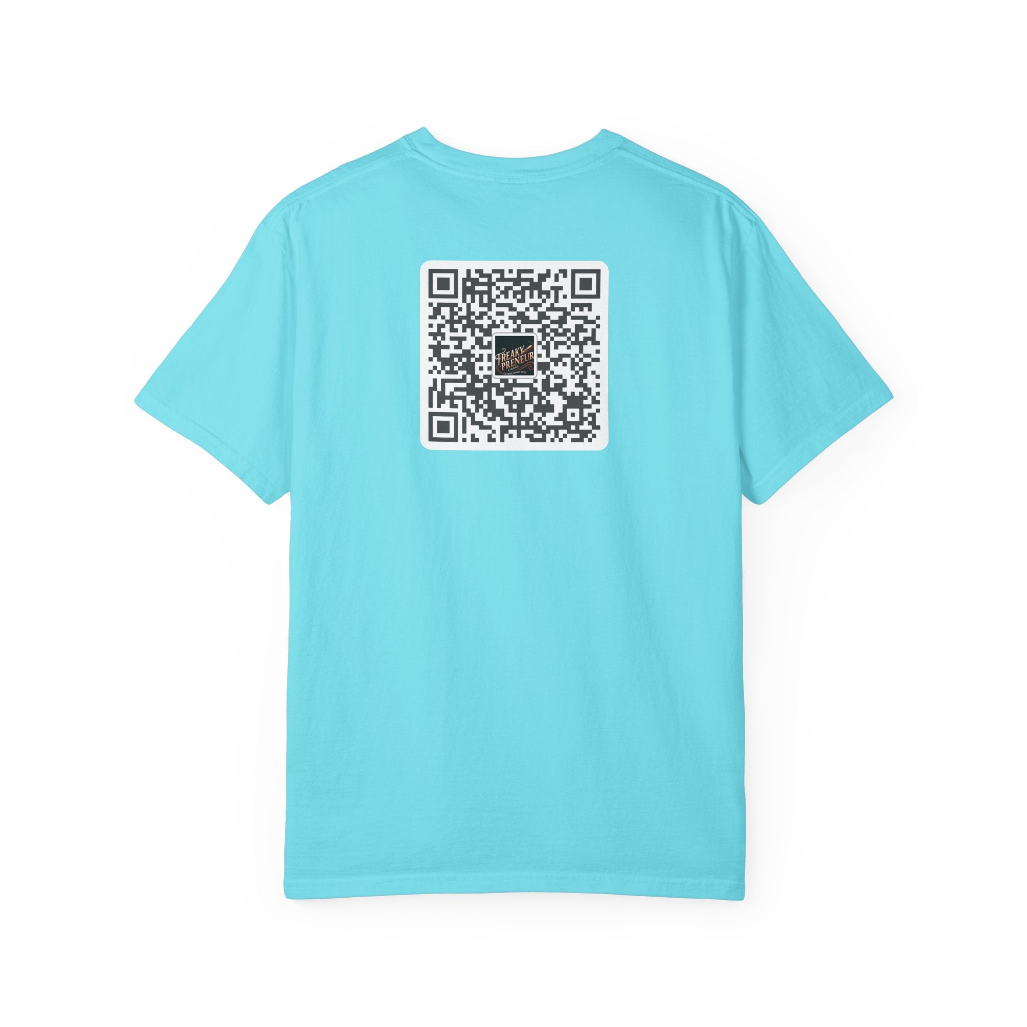 Freakypreneur Graphic T-Shirt — Vintage Cigar Logo with QR Back
