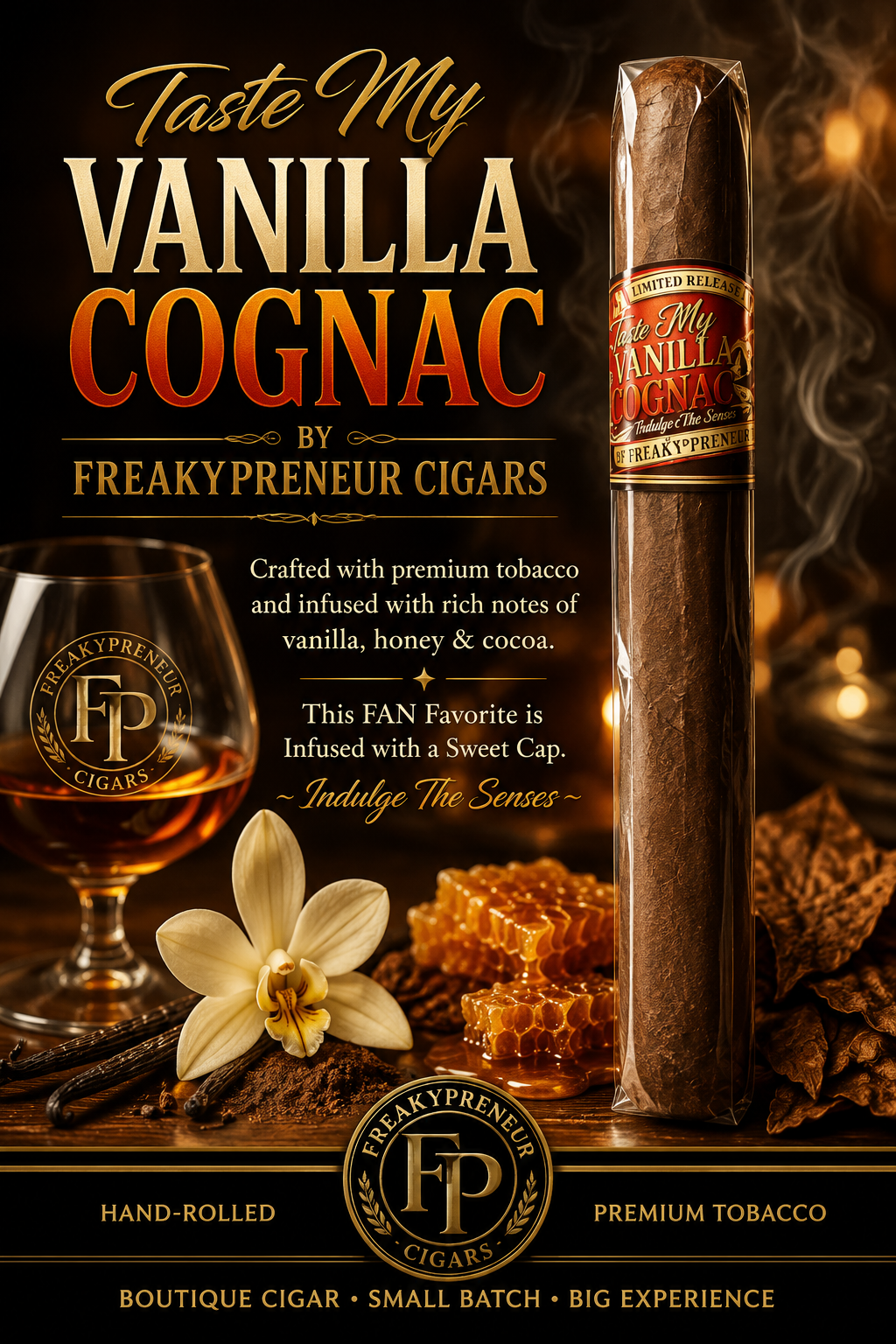 Taste My Vanilla Cognac Infused Cigar
