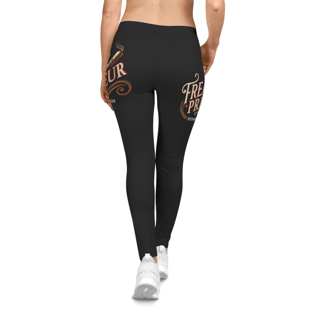 Freakypreneur Cigars Women's Casual Leggings - Stylish & Comfortable Activewear