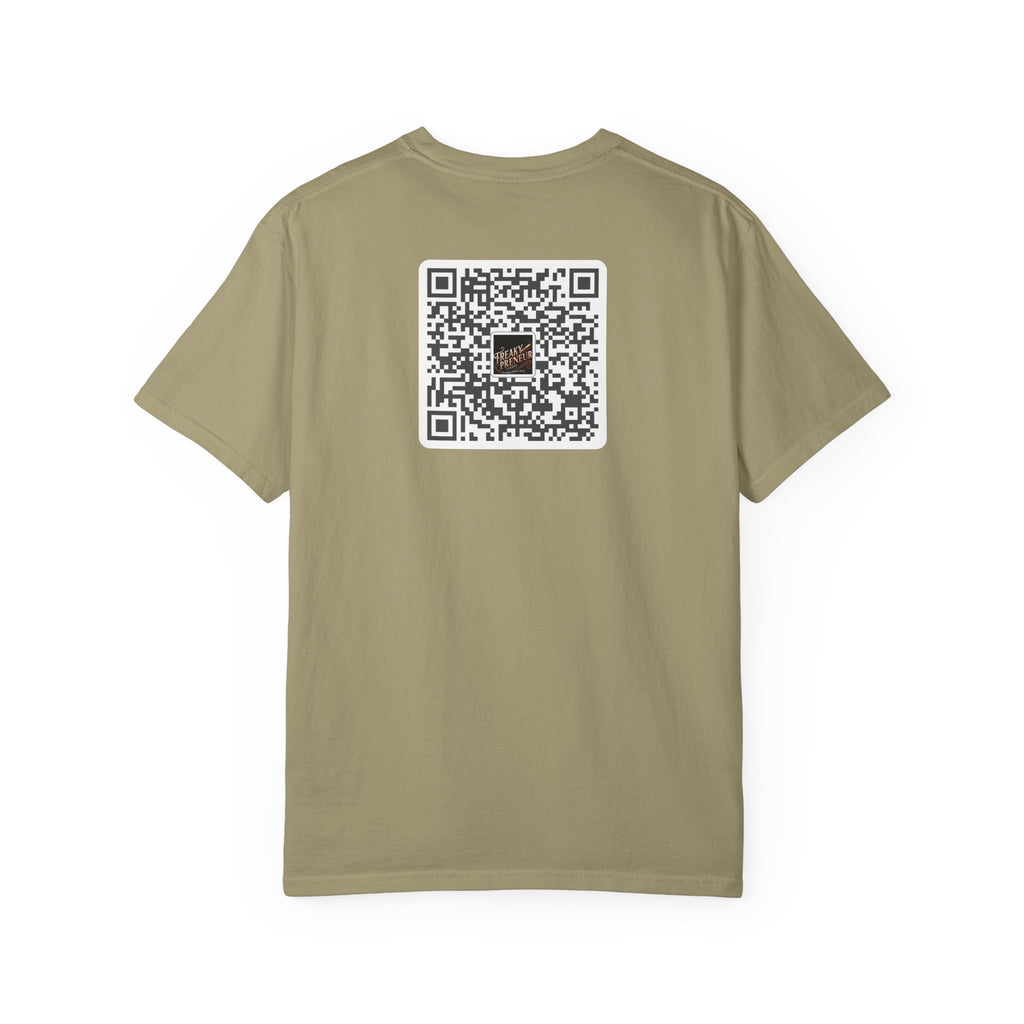 Freakypreneur Graphic T-Shirt — Vintage Cigar Logo with QR Back
