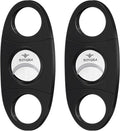 Straight Cutter, Enlarge 65 Ring Fit Almost Cigar Sizes, Guillotine Double Blade